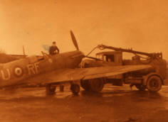 Mirek's Mk Vb Spitfire, W3506 in 1941 with groundcrew